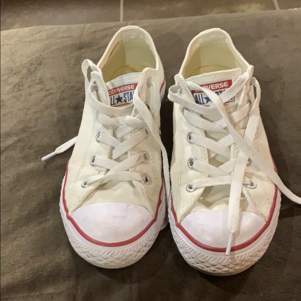 Converse size 3. White.